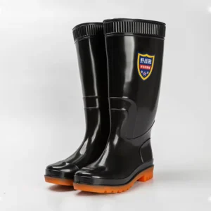 Rubber Rain Boots Industry Fishing Men & Women Pvc Gum Manufacturer Waterproof Black Adult Unisex Midi Mesh