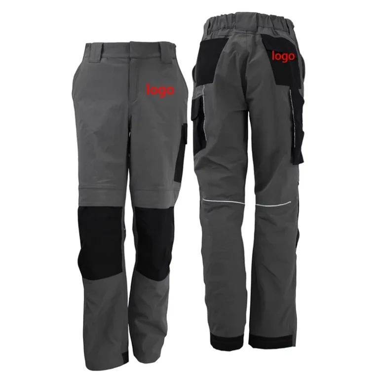 Rugged-Multi-Pocket-Work-Pants-With-High-Performance-Abrasion-Resistant-Nylon-And-Spandex-Fabric-Work-Pants