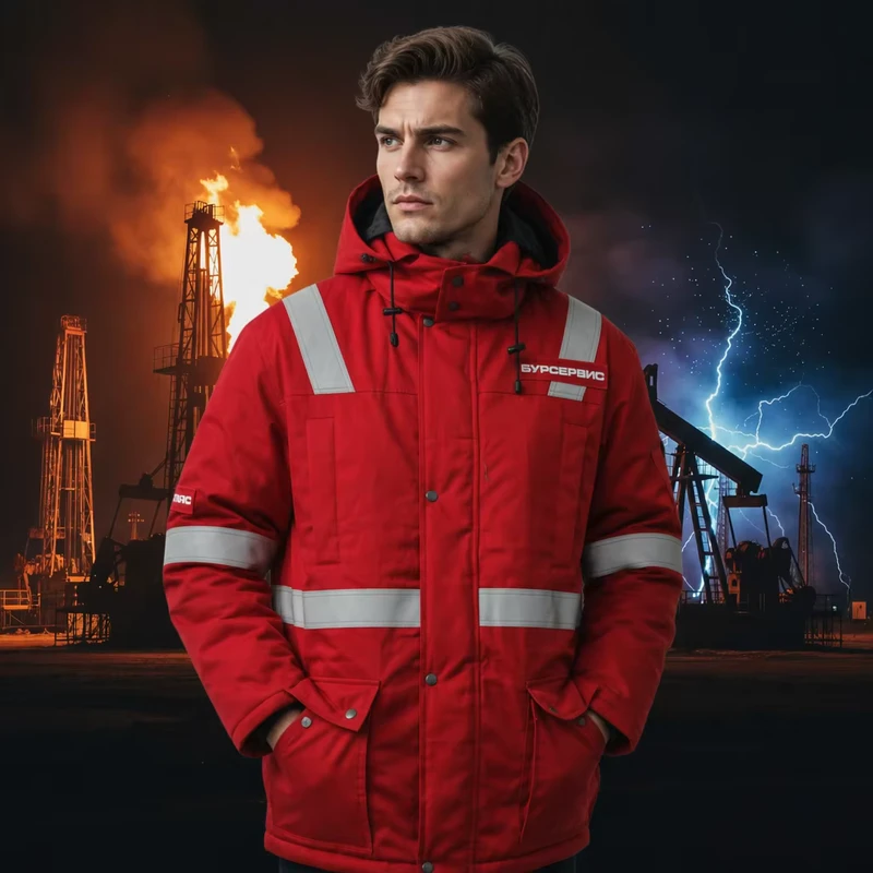 Russian Unisex Flame-Retardant Cotton and Cotton-Nylon Workwear, Oeko-Tex Certified