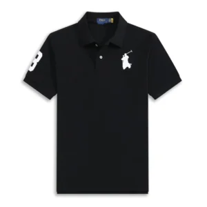 S – 2XL Men Summer High end 100% Cotton Custom Brand logo Embroidery Design Short Sleeve Polo Shirt Polo Golf T shirt