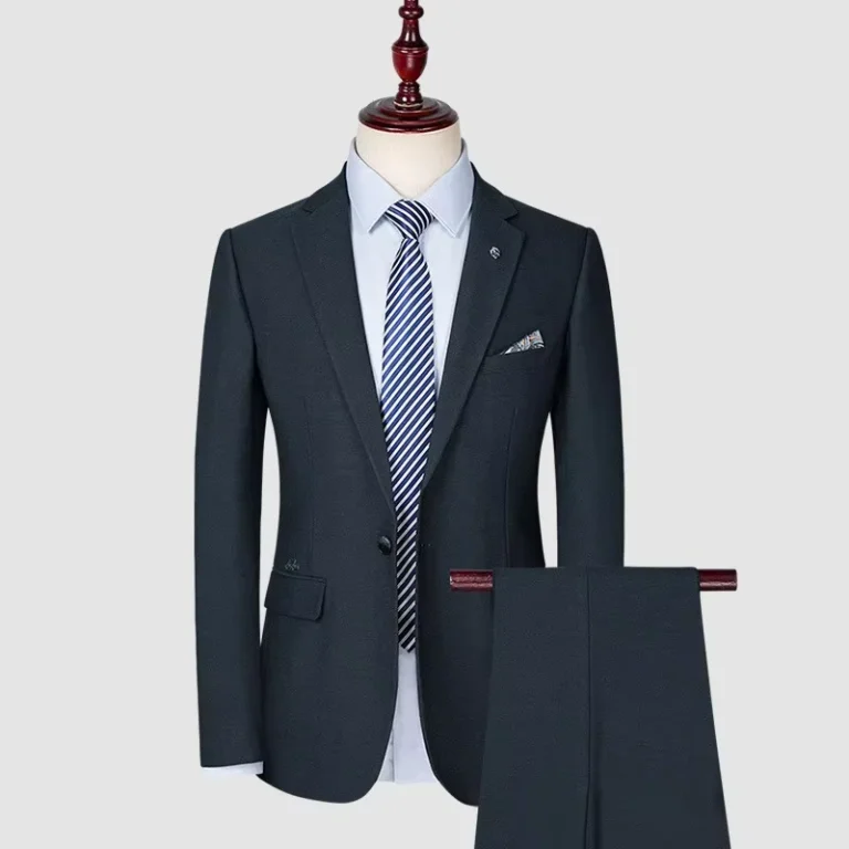 S-4XL-Mens-Suit-Set-2-piece-Suit-Set-Self-Cultivating-Student-Formal-Attire-Professional-Business-Work-Wedding-Dress