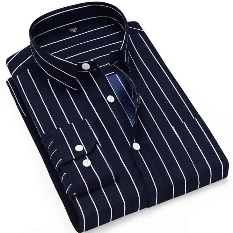 S-QFZ3276-Non-ironing-Shirt-Men-Autumn-Casual-Large-Size