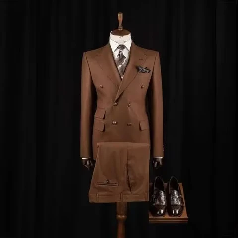 S1782R New Style Handsome Texture High end Texture High quality Meeting Wedding Host Heavy duty Suit