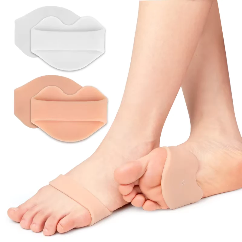 SEBS Anti Wear Forefoot Pads High Heel Insoles Invisible Half Size Design Multi Functional Soft Foot Protectors