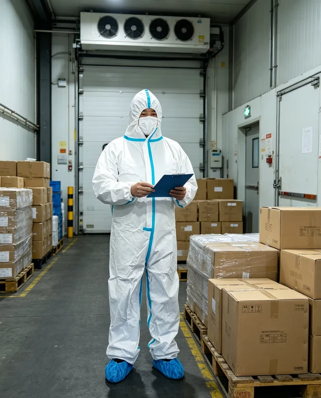 SF-Disposable-Protective-Coverall-Waterproof-Anti-oil-Liquid-Splash-Resistant-Elastic-Cuff-Working-Protection