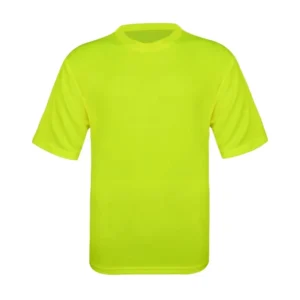 SMASYS Waterproof Fluorescent Polyester Plus Size High Visibility Safety Shirt with Custom Logo