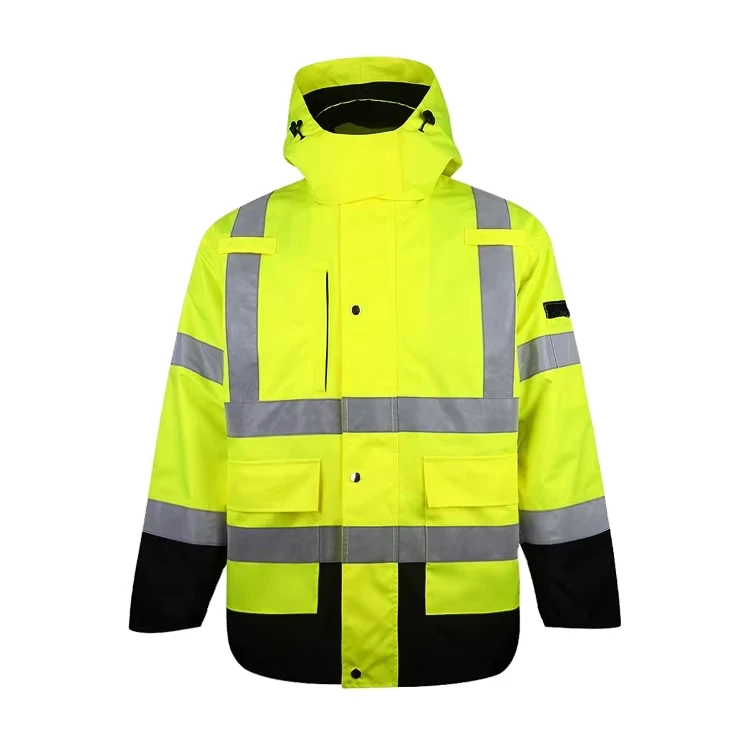 SMASYS-Workwear-High-Visibility-Reflective-Mens-Safety-Jacket-High-Quality-Multifunction-Warm-Safety-Jacket