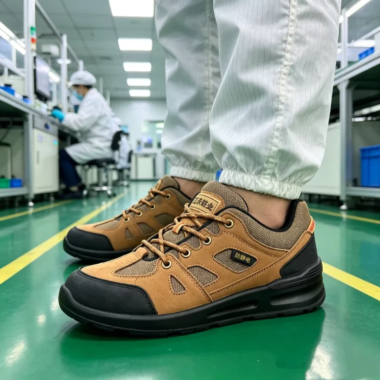 SOLID-STONE-ESD-Anti-Static-Safety-Shoes-Nubuck-Mesh-Cushion-Sole-Anti-Puncture-Footwear-for-Electronics-Cleanroom-Workshop