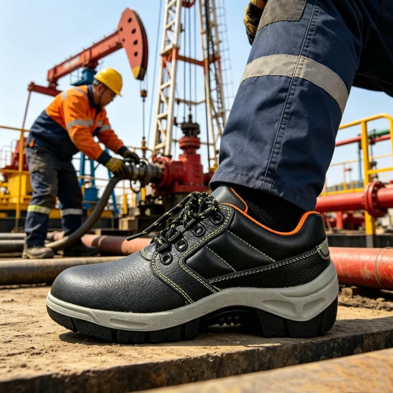 SOLID-STONE-OilAcid-Resistant-Safety-Shoes-Waterproof-Anti-Slip-Anti-Puncture-Work-Footwear-for-Chemical-Plant-Bulk-Purchase