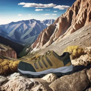 SOLID STONE Steel toed Leather Waterproof Puncture Resistant Midsole Rubber Outsole Lace Up Unisex Work Safety Shoes for