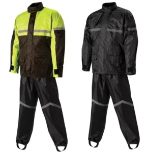 Safety Clothing Manufacturer Customized Hi Visibility Yellow Waterproof Motorcycle Riding Rain Suit