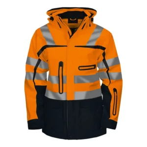 Safety Clothing Workwear Jacket Waterproof Hi Vis Safety Reflective Jackets for Men