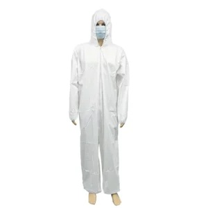 Safety Equipment Class II Industrial Work Protective Coveralls CE Certified ISO13485 Model DM2013002 Hood Long