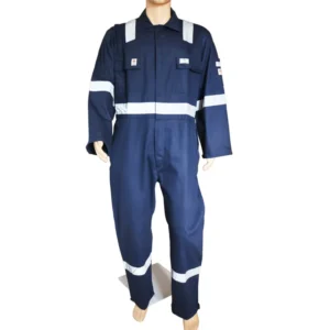 Safety Equipment & PPE Workwear 100% Cotton FR Coverall Construction Worker Uniform Workwear Vetements De Travail