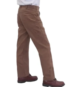 Safety FR Carpenter Cotton Canvas Anti Heat Relaxed Waterproof Fire Retardant Work Pants NFPA2112 CAT2 Flame Resistant