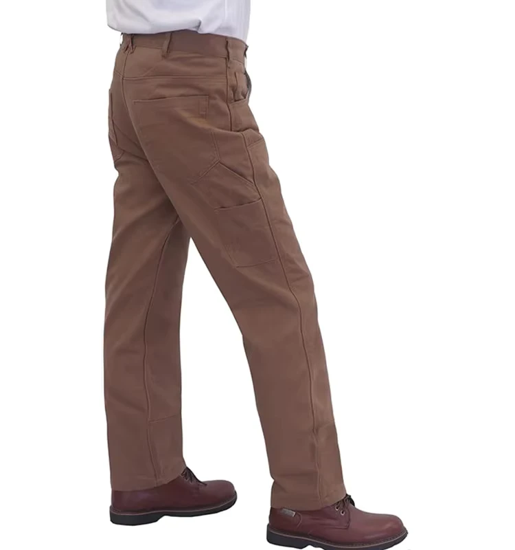 Safety-FR-Carpenter-Cotton-Canvas-Anti-Heat-Relaxed-Waterproof-Fire-Retardant-Work-Pants-NFPA2112-CAT2-Flame-Resistant