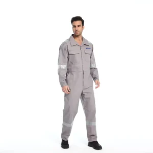 Safety FR Coverall Fire Retardant Coveralls FRC Work Suits For Safety