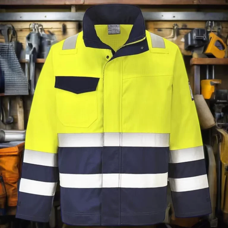 Safety-Jacket-Anti-Static-FR-Jacket-Safety-Reflective-Jacket-Flame-Retardant-Workwear