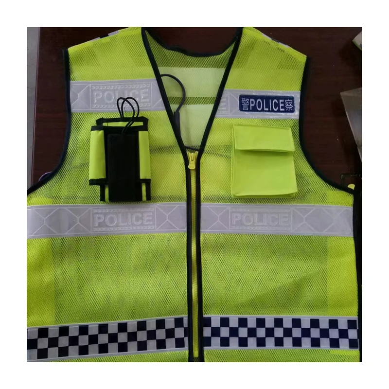 Safety Jackets Reflective Security Tactical Vest Work Wear Clothing Reflex Tape Blue Overalls Bomber Jacket Reflective