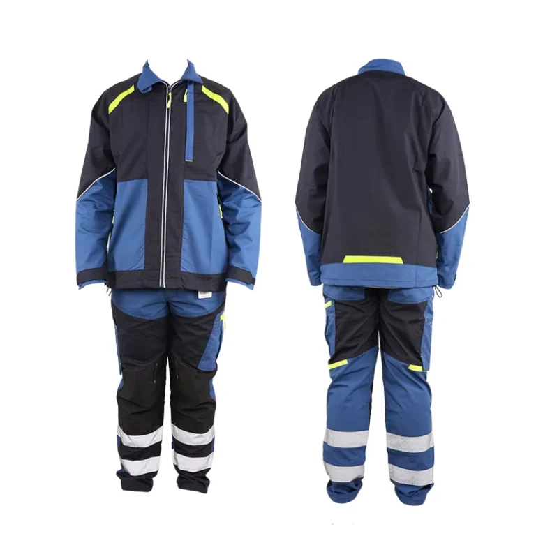 Safety-Mining-Rip-Stop-Workwear-Reflective-Strips-Workshop-Suits-Unisex-Machining-Tear-Resistant-Work-Clothes