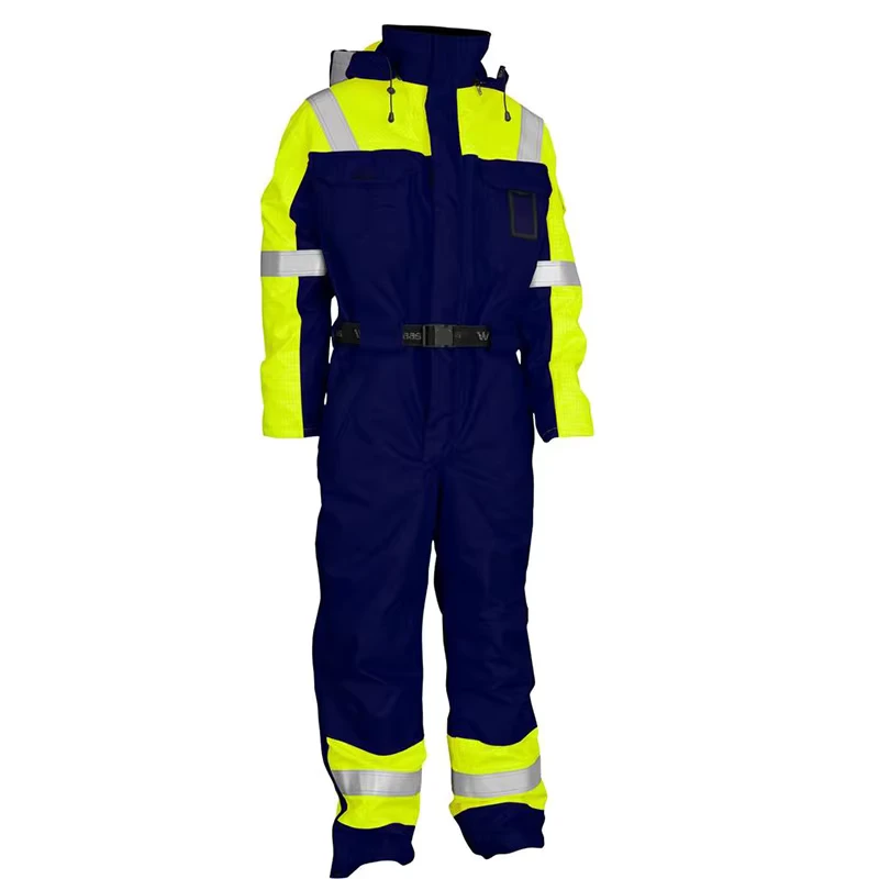 Safety Reflective Coverall Industry Uniform Electrician Work Clothing Flame Retardant Coveralls