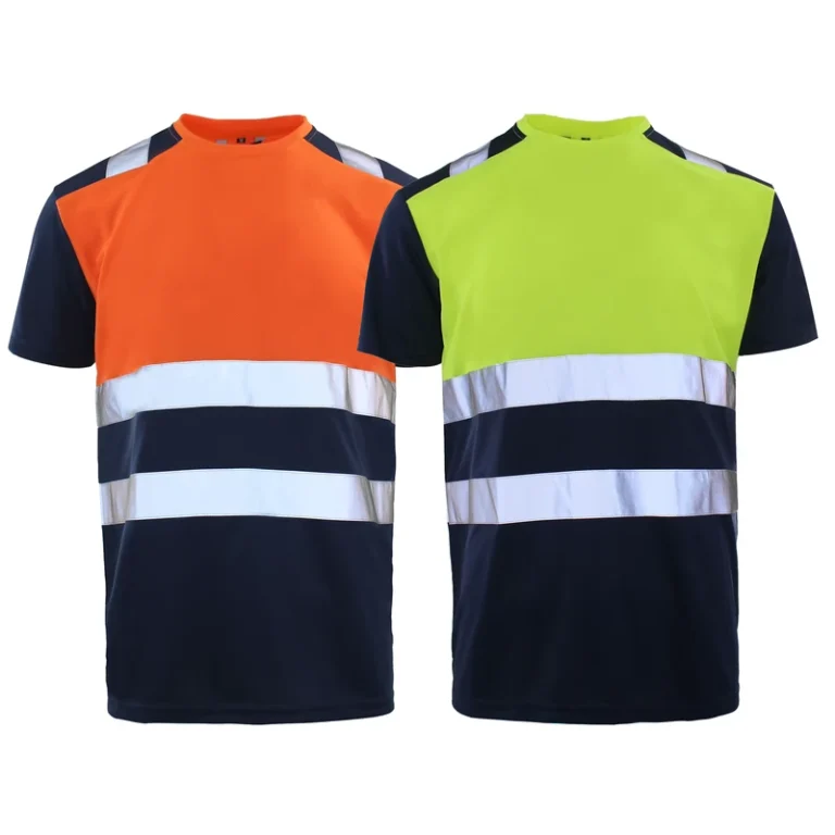 Safety-Reflective-Hi-Vis-Working-T-Shirts-Men-Quick-Dry-Reflective-T-Shirt