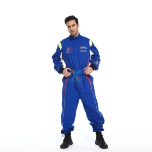 Safety Reflective Tape FR Protective Worker Uniform with Construction Oil Gas Coverall Workwear