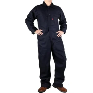 Safety Ripstop Reinforced Overall FR 6OZ Cotton Stretchy Water&Stain Resistant Fire Retardant CAT2 Flame Resistant Pants Brass