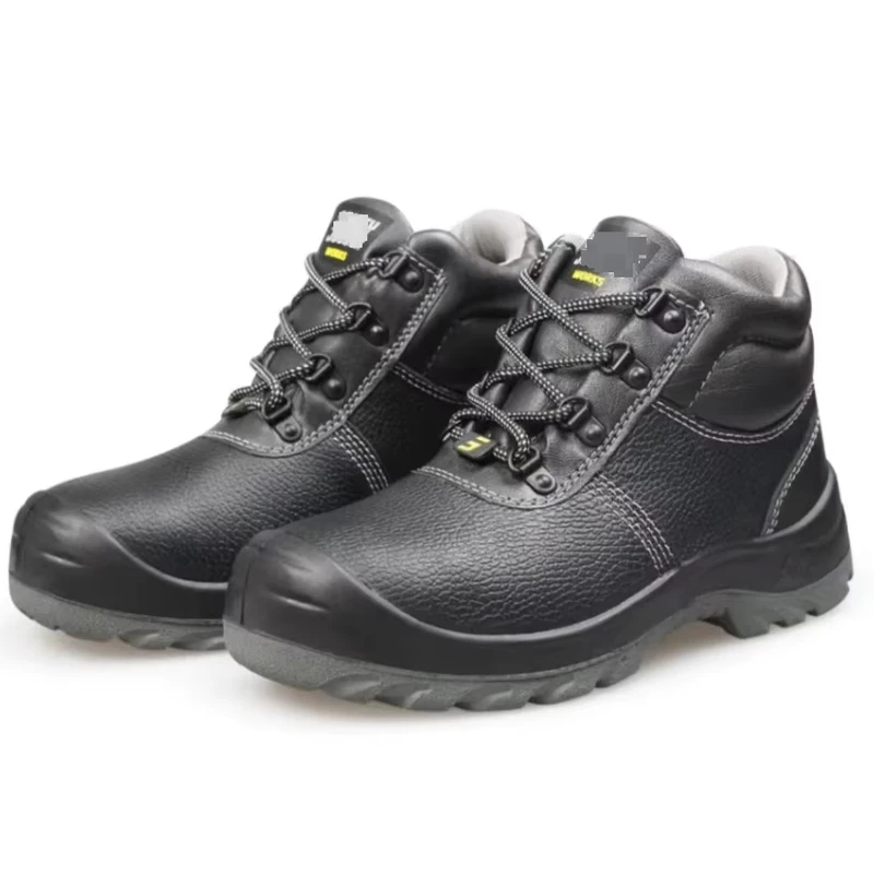 Safety Shoes Steel Toe and Sole Anti Static Anti Scratch Anti Puncture Foot Protection