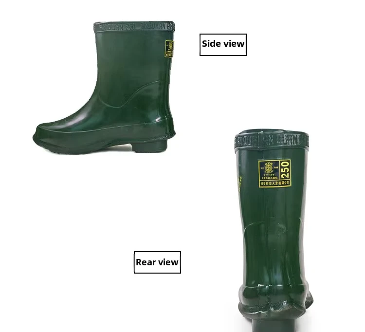 Safety Shoes with New Composite Toe Rubber Shoe Sole Safety Toes Foot Protection Safety Shoes Dielectric Boot