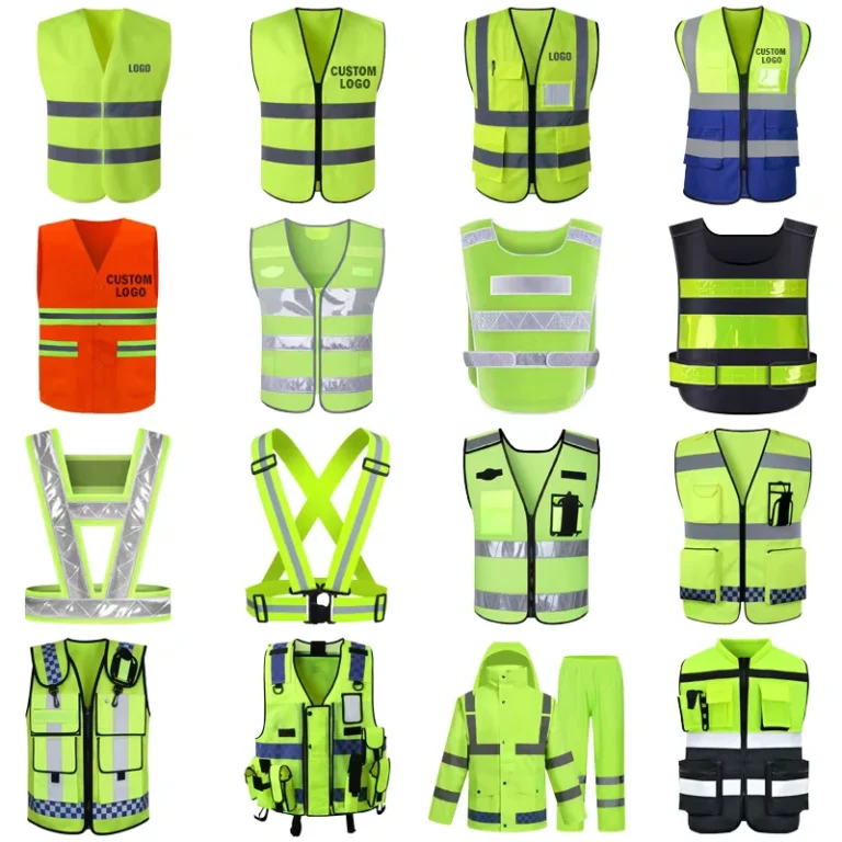 Safety-Vest-With-Custom-Logo-Reflective-Jacket-Work-Clothes-Tape-High-Visibility-Class-2-3-Construction-Mesh-Hi-Vis-Safety-Vest