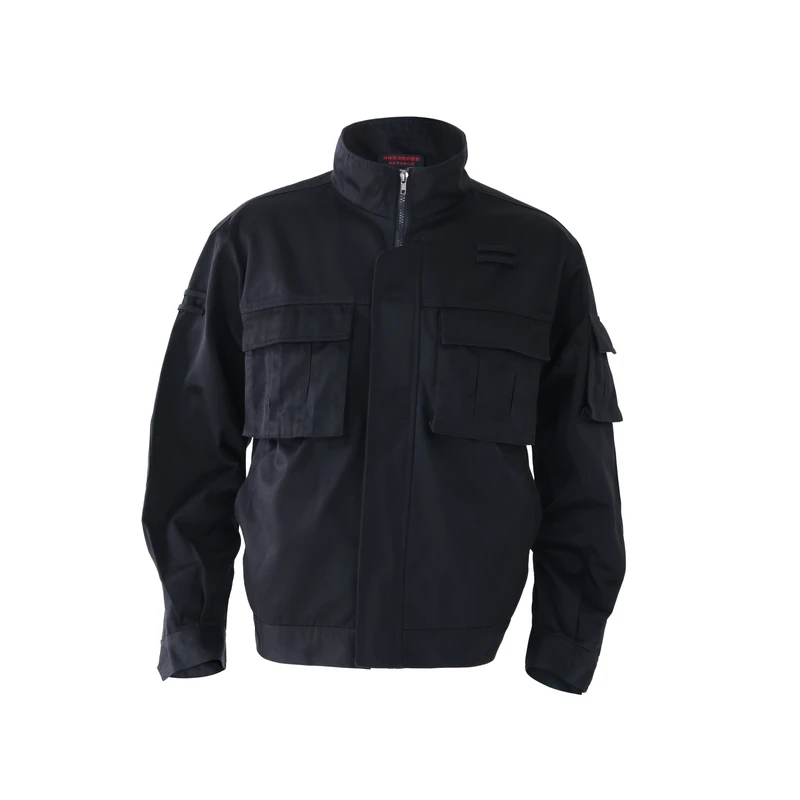 Safety Welding Fire Clothing Breathable Mechanic Workwear Fire Resistant Work Jacket for Men FR Jacket