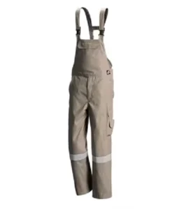 Safety Work High Visible Fire Resistant Pants Workers Overall Welder Uniforms Workwear Men’s Work FR Bibs Pants