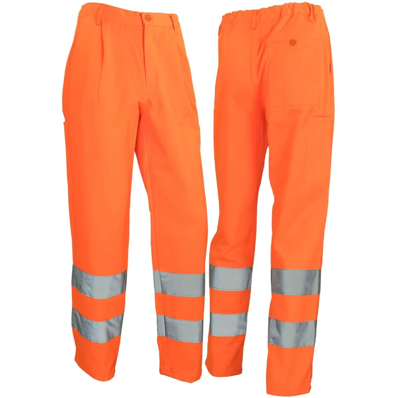 Safety Worker Pants Two Color Reflective Tape Trousers Winter Working Cloths Work Safety Highly Reamended
