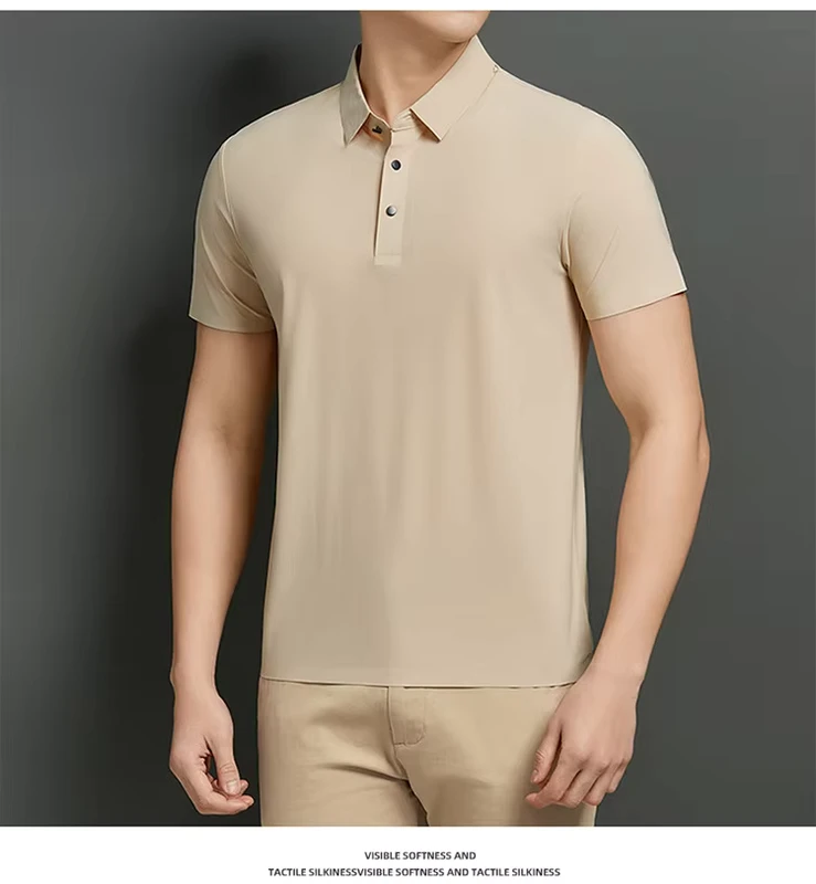 Sage Manufacturer Custom 3D Logo Men's Collared Polo Shirt