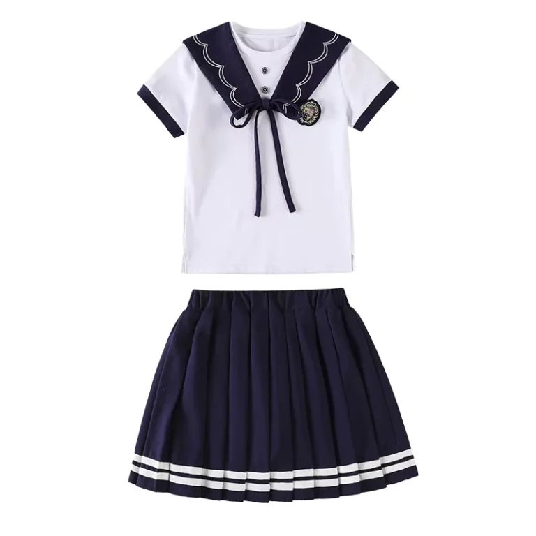 School-Uniform-Girls-Dress-Boy-WhiteBlue-School-Uniform-Suit-Preppy-Style-for-Primary-Kindergarten-Children