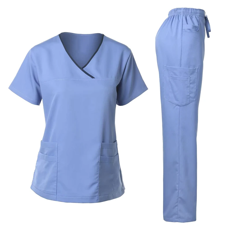 Scrubs Medical Uniforms Nurse Clothes Scrub Uniforms Sets Doctor Workwear Spa Overalls Hospital Healthcare Uniforms