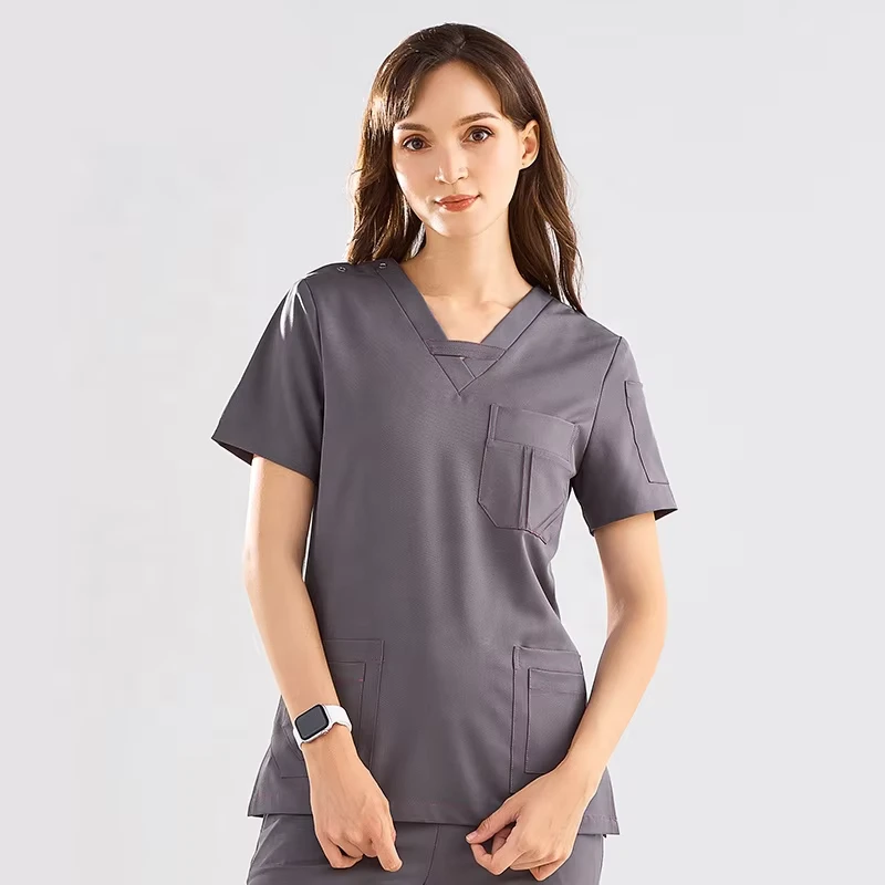 Scrubs Uniform Unisex Doctor Uniforms Medical Clinic Scrub Sets Custom Nursing Medical Uniforms