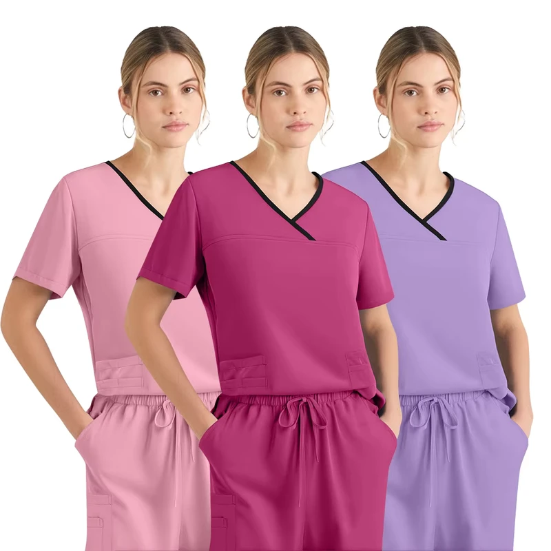 Scrubs Uniforms Sets for Women Medical Scrubs Set Hospital Uniform Nurse Nursing Scrubs Waterproof Figs Medical Uniforms Set TOP