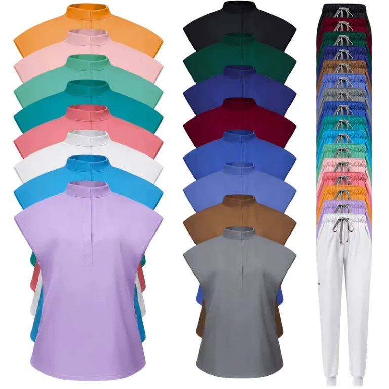 Scrubs-Uniforms-Sets-for-Women-Medical-Scrubs-Set-Hospital-Uniform-Nurse-Nursing-Scrubs-Waterproof-Medical-Uniforms-Set