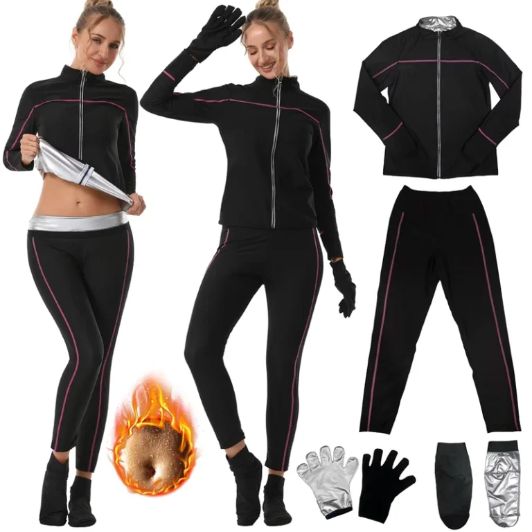 Seamless-Polyester-Body-Shaping-Sauna-Pants-Adjustable-High-Waist-Abdominal-Zipper
