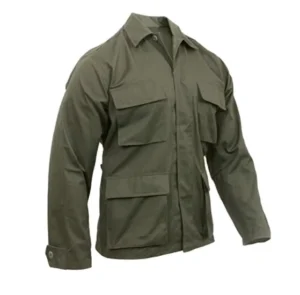Security Combat Uniform Custom Summer Long Sleeve Security Shirt Set Army Green