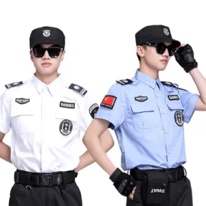 Security Guard Uniform Design Black Tactical Uniforms High Quality Security Guard Uniform Set