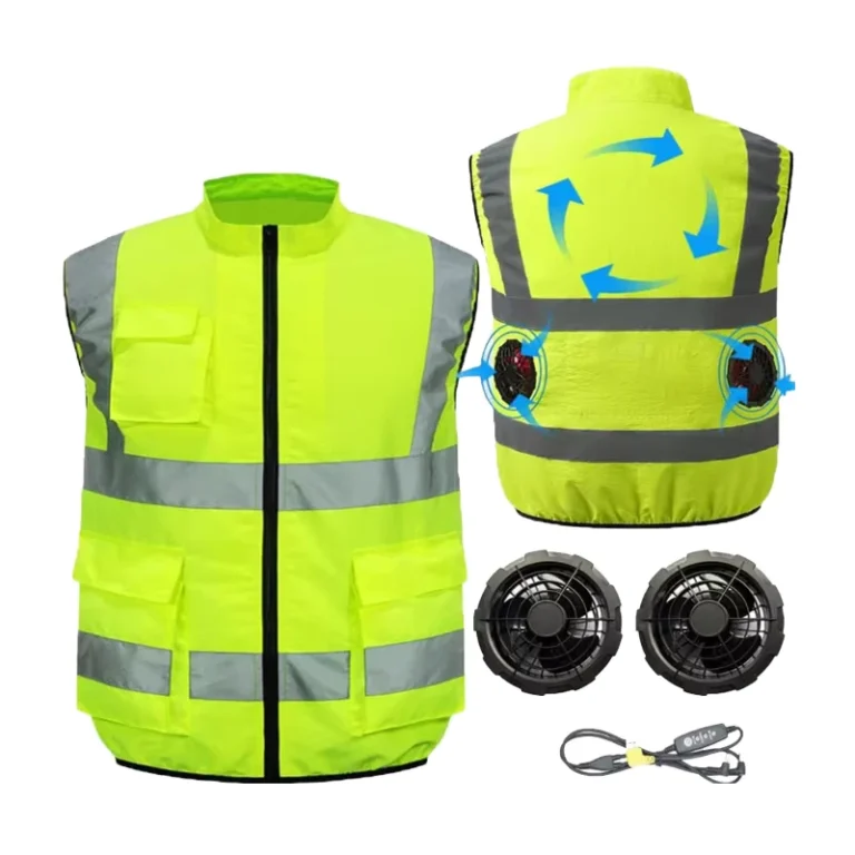 Security-Safety-Vest-with-Cooling-Fan-Hi-Vis-Jacket-Hi-Vis-Summer-16000mAh-Battery-Air-Conditioned-Reflective-Jacket
