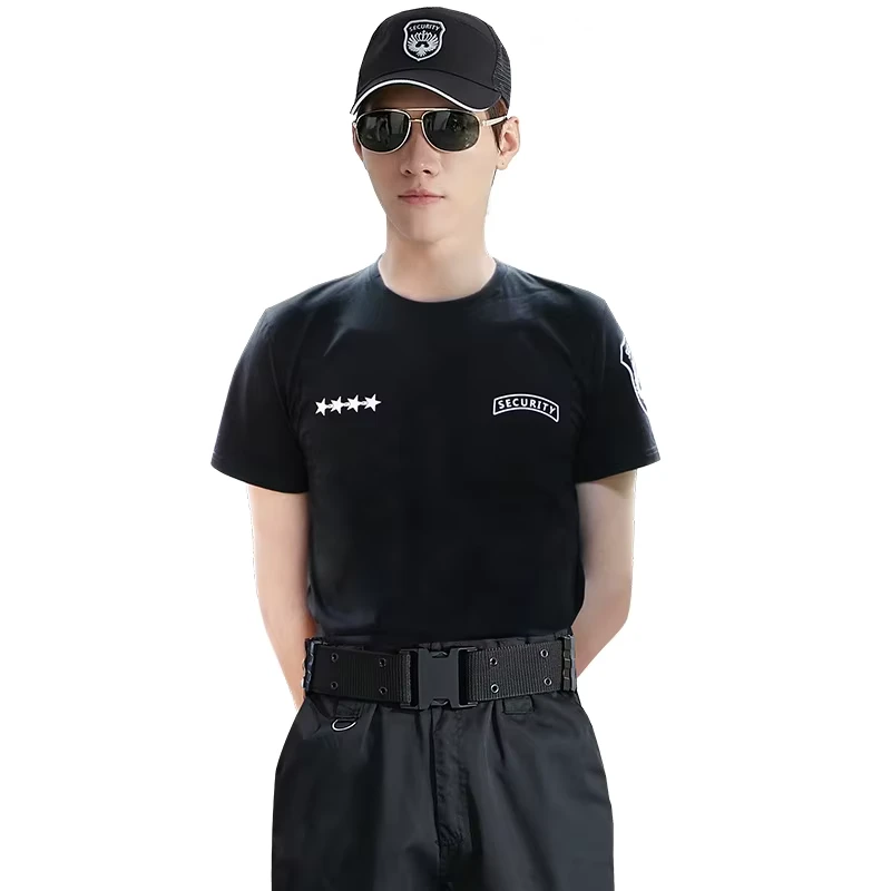 Security Shirt Black White Security Shirts Complete Uniforms Security Tee Shirt