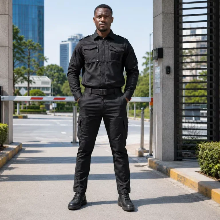 Security-Uniform-2-Piece-Set-for-Security-Guard-Breathable-Quick-Dry-Outdoor-Workwear-Camouflage-Formal-Polyester-Cotton-OEM