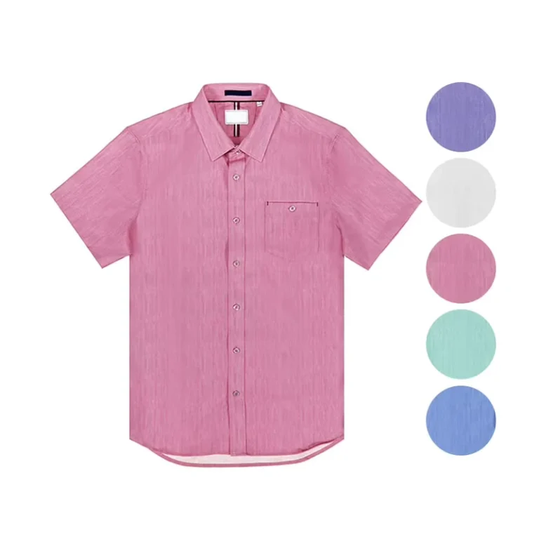 Senior-Factory-Direct-Sales-Support-Customization-Elegant-Short-Shirt-Soft-Touch-Silk-Satin-Polyester-Mens-Casual-Shirt