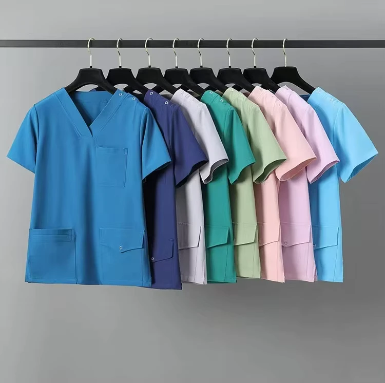 Separate Hand Washing Clothes Doctors' and Nurses' Uniforms Surgical Gowns Dental and Pet Elastic Quick Drying Work Clothes