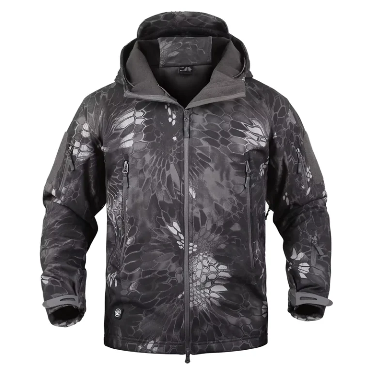 Shark-Skin-Soft-Shell-Hooded-Bomber-Jacket-Winter-Streetwear-Windproof-Warm-Outdoor-Mountaineering-Unisex