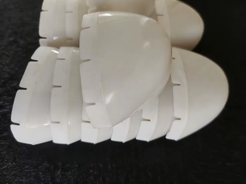 Shengyun 604 Standard White Plastic Toe Cap Impact Resistant Safety Shoe Toe Cap for Work Boots